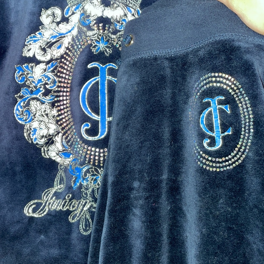 NAVY JUICY TRACKSUIT